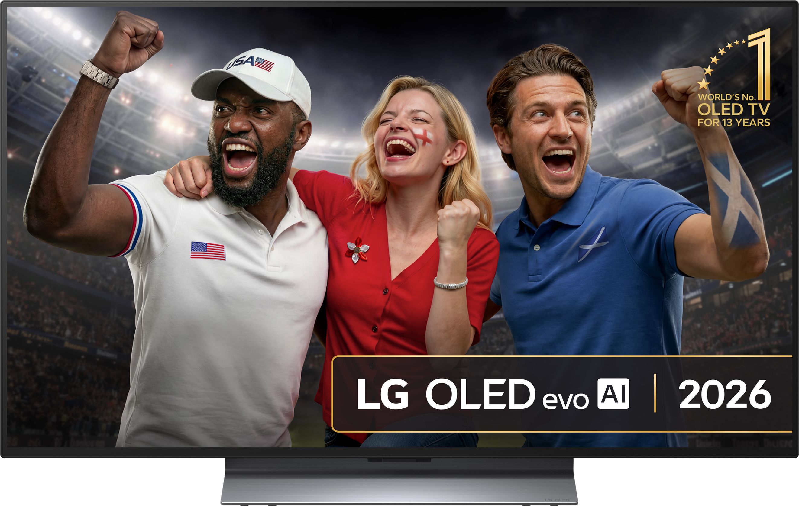 LG evo AI G6 48" 4K Ultra HD OLED Smart TV [2026] OLED48G66LS Black