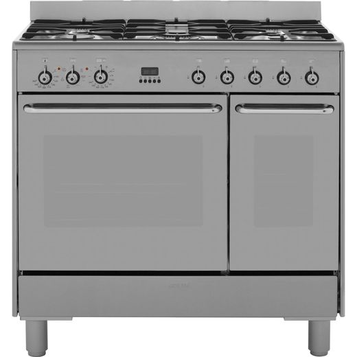 CG92X9_SS Smeg dual fuel range cooker