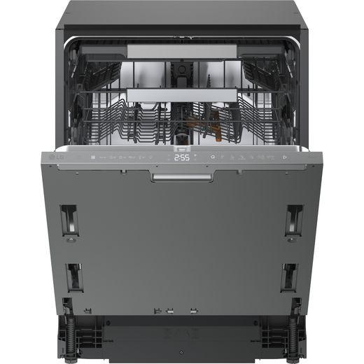 LG Series 8 TrueSteam™ Integrated Standard Dishwasher - Silver - Door partly  open