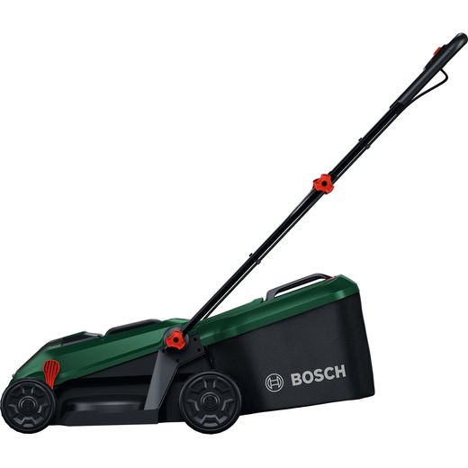 Bosch 06008B9P70 Lawn Mower, Including Battery - Side shot