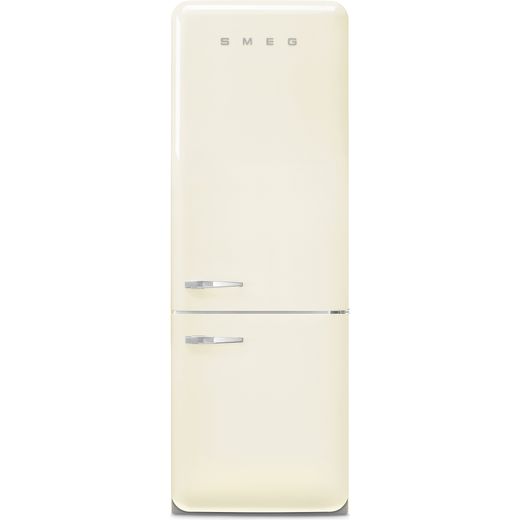 Smeg Right Hand Hinge FAB38RCR5 70/30 Frost Free Fridge Freezer - Cream - E Rated