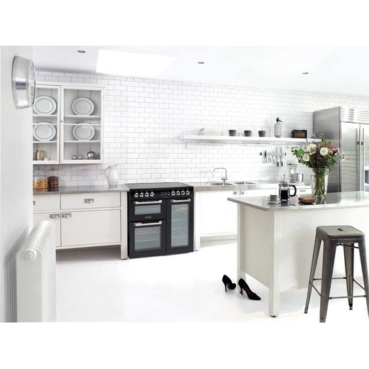 Leisure Cuisinemaster CS90C530K 90cm Electric Range Cooker with Ceramic Hob - Black