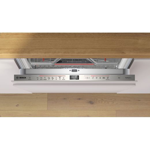Bosch Series 6 Fully Integrated Standard Dishwasher - Stainless Steel with Fixed Door Fixing Kit - Control panel