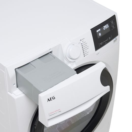AEG 7000 SENSIDRY® TR718A4B 8Kg Heat Pump Tumble Dryer - White - Detergent drawer