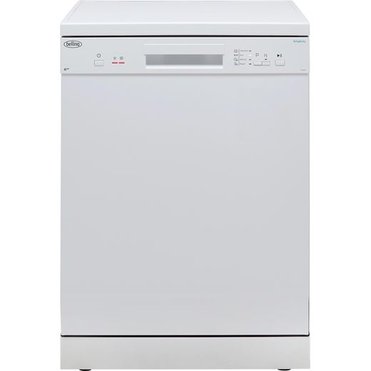 Belling Simplicity FDW120 Standard Dishwasher - White