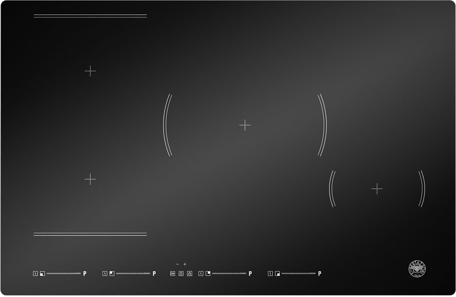 Bertazzoni - Induction Hob - 78cm - Black - Touch Control