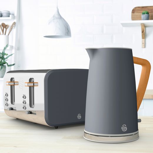 swan nordic kettle and microwave