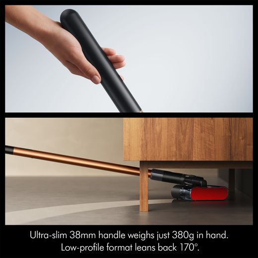Dyson Pencilwash Wet and Dry Cleaner - Copper - Annotation - Ultra thin 38mm handle