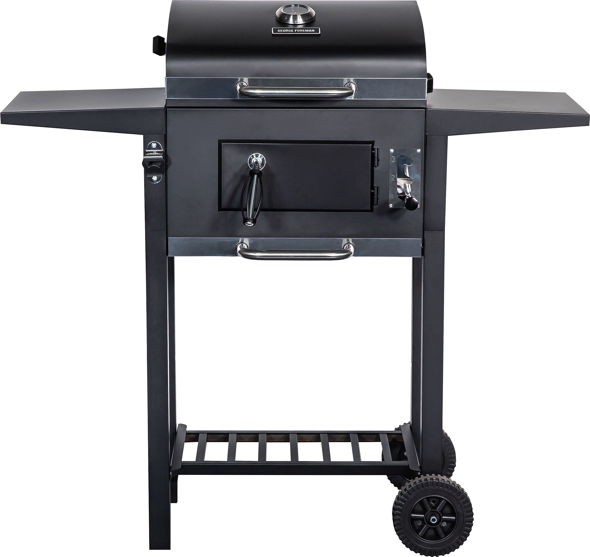 George Foreman GFCSBBQL Charcoal BBQ - Black
