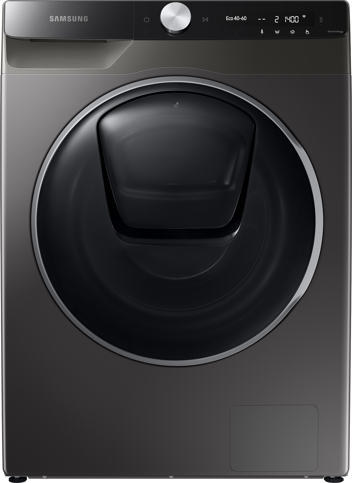 Samsung Series 9 QuickDrive AddWash WW90T986DSX 9kg Washing Machine with 1600 rpm - Graphite - A Rated, Silver
