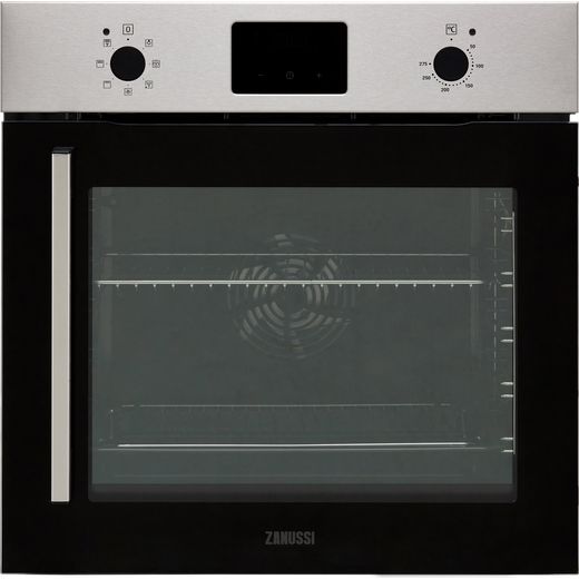 Zanussi ZOCNX3XR Built In Electric Single Oven - Stainless Steel