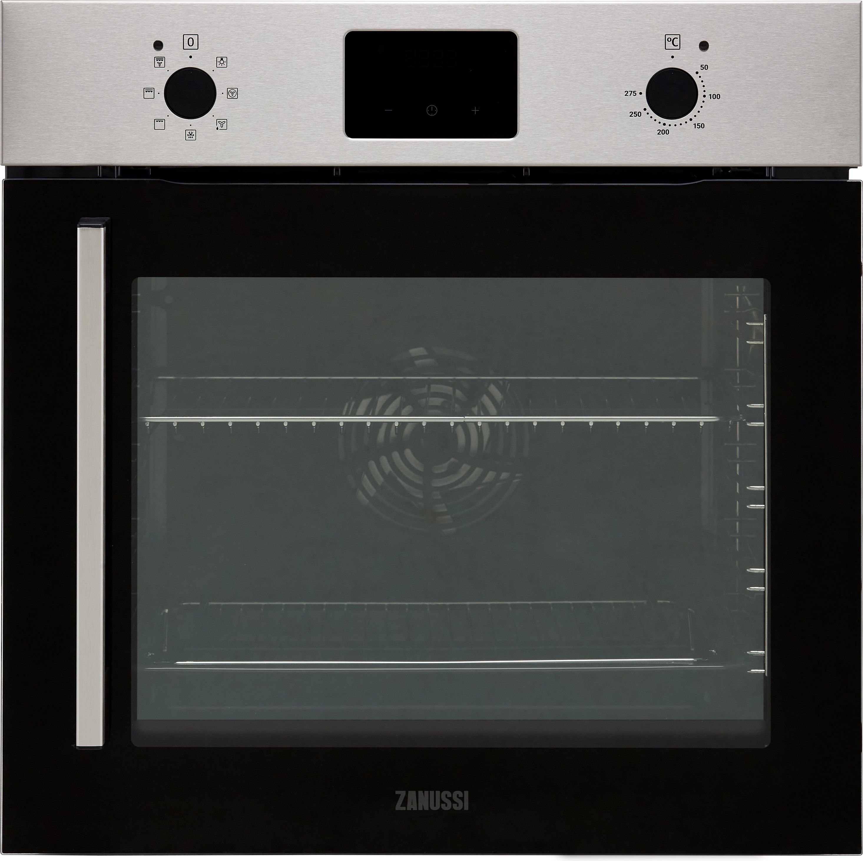 Zanussi ZOCNX3XR Built In Electric Single Oven - Stainless Steel - A Rated, Stainless Steel