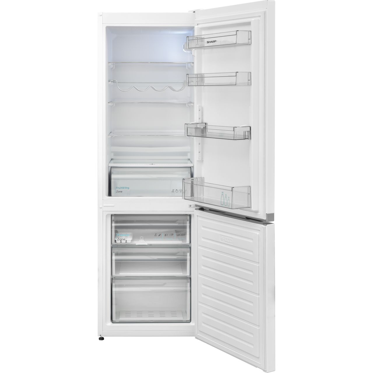 Sharp SJBB04DTXWFEN F 54cm Free Standing Fridge Freezer 60/40