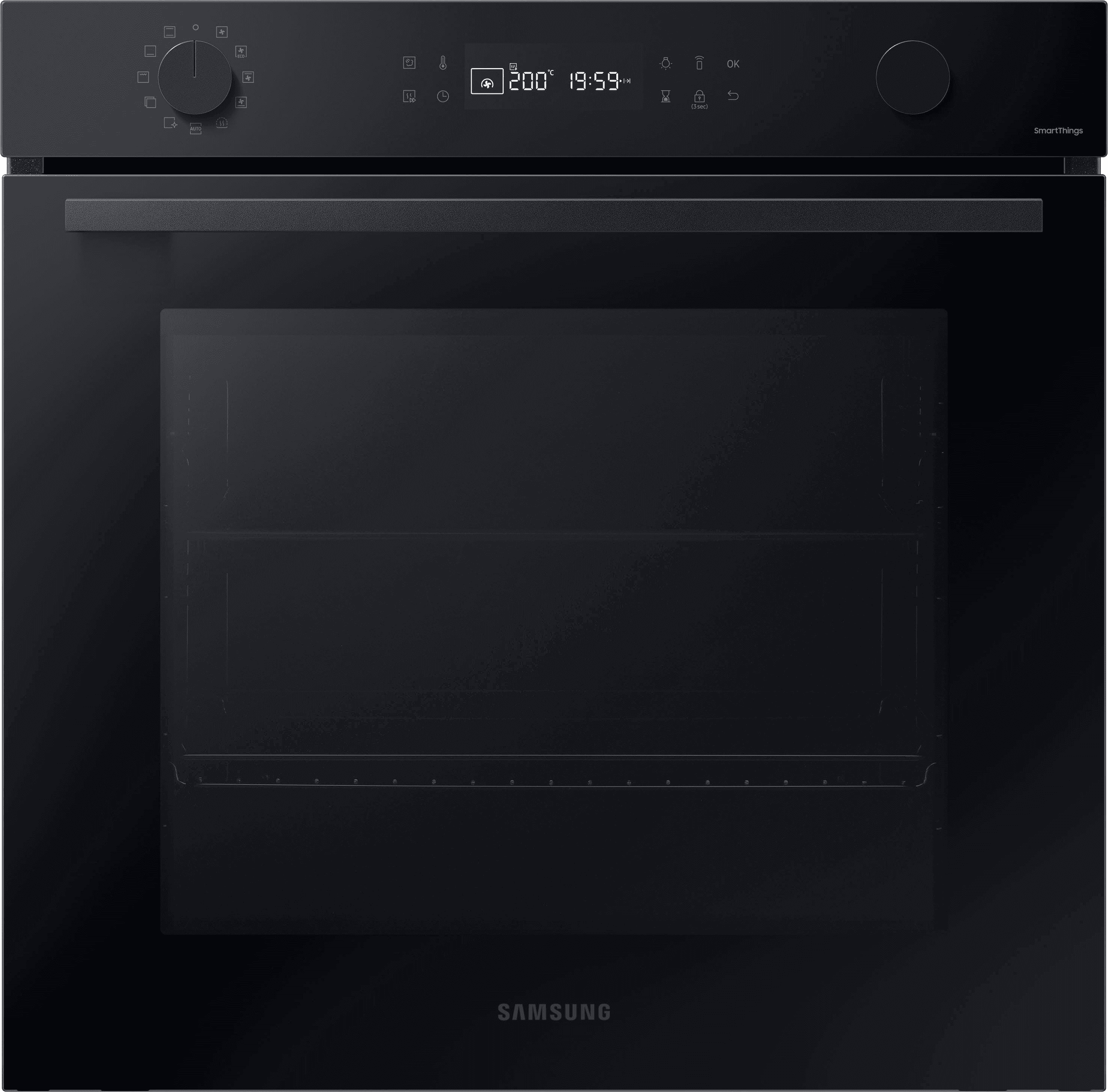 Samsung Series 4 NV7B41403AK/U4 Built In Electric Single Oven - Black - A+ Rated, Black