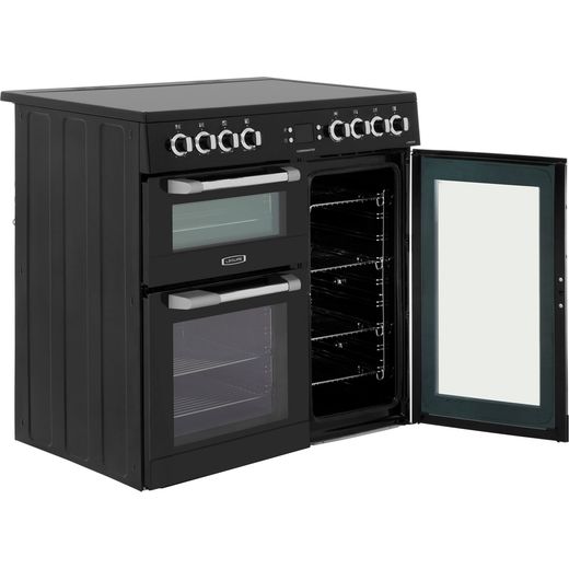 Leisure Cuisinemaster CS90C530K 90cm Electric Range Cooker with Ceramic Hob - Black
