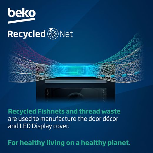 Beko RecycledNet™ Electric Single Oven - Stainless Steel