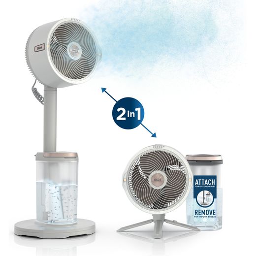 Shark FlexBreeze Pro Mist FA300WHUK - White - Annotation 2 in 1 shot
