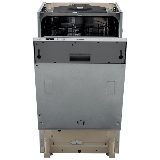 Whirlpool Fully Integrated Slimline Dishwasher - Stainless Steel Control Panel