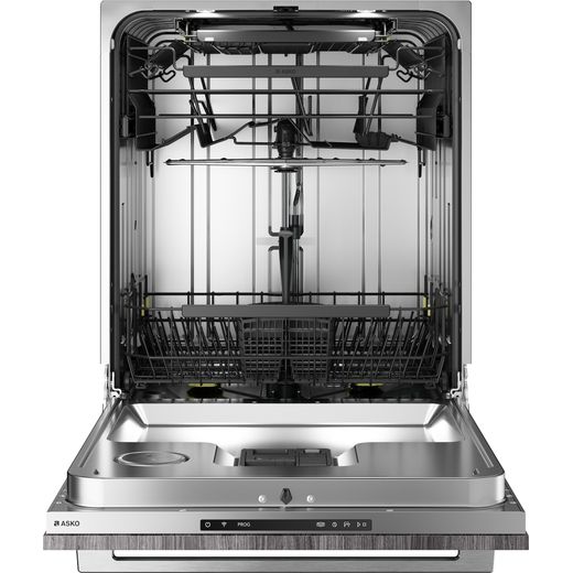 ASKO Logic Integrated Standard Dishwasher - Stainless Steel - Door open