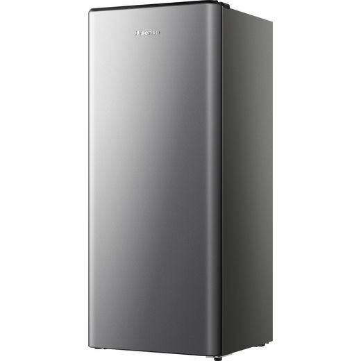 Hisense RR220D4BDE Fridge - Silver - Left perspective shot