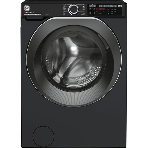 Hoover H-WASH 500 HW410AMBCB/1 Wifi Connected 10Kg Washing Machine with 1400 rpm - Black - A Rated
