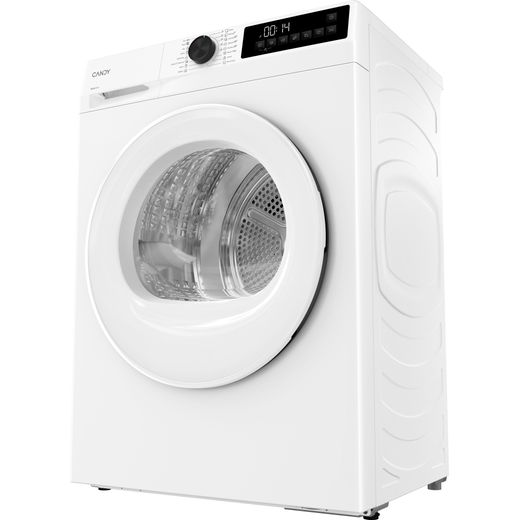 Candy Quick Pro GD 10N1-80 10Kg Heat Pump Tumble Dryer - White - Left perspective