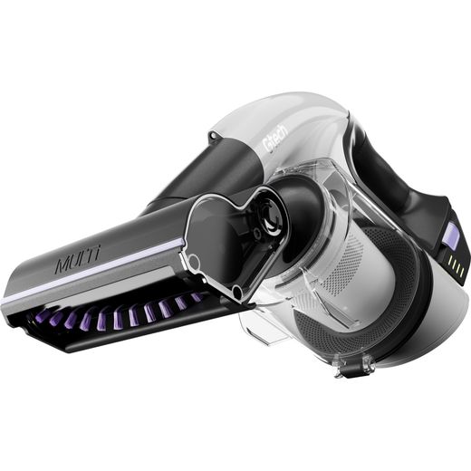 Gtech Multi Platinum 1-03-274 Cordless Vacuum Cleaner with up to 30 Minutes Run Time - Silver / Black - Left perspectives shot
