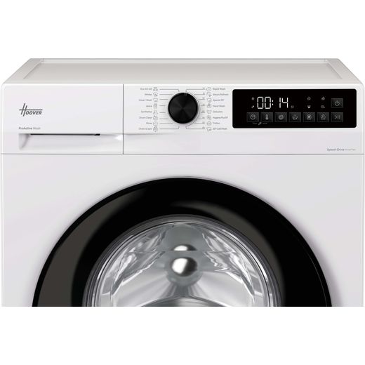 Hoover Pro Wash Series 1 HGD 48SB6-80 8kg Washing Machine with 1400 rpm - White - Control panel
