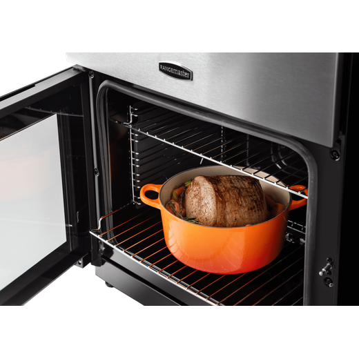 Rangemaster Professional Plus 60 Dual Fuel Cooker - Stainless Steel / Chrome