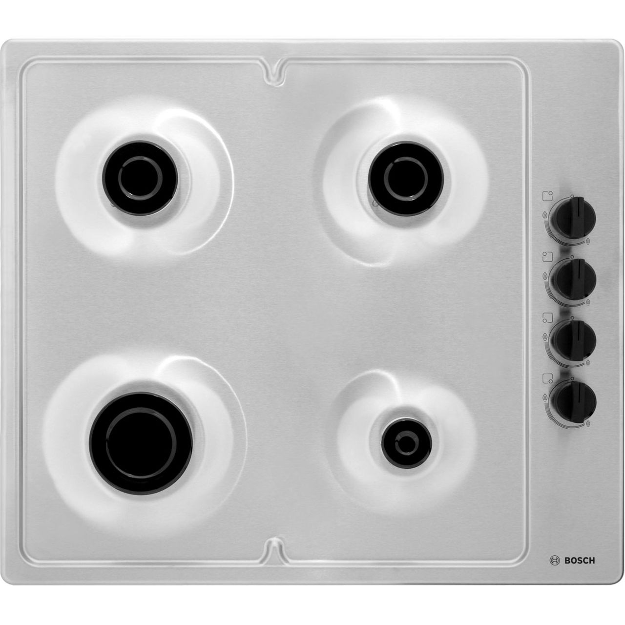 Bosch PBP6B5B80 Serie 2 Built In 58cm 4 Burners Gas Hob Stainless Steel