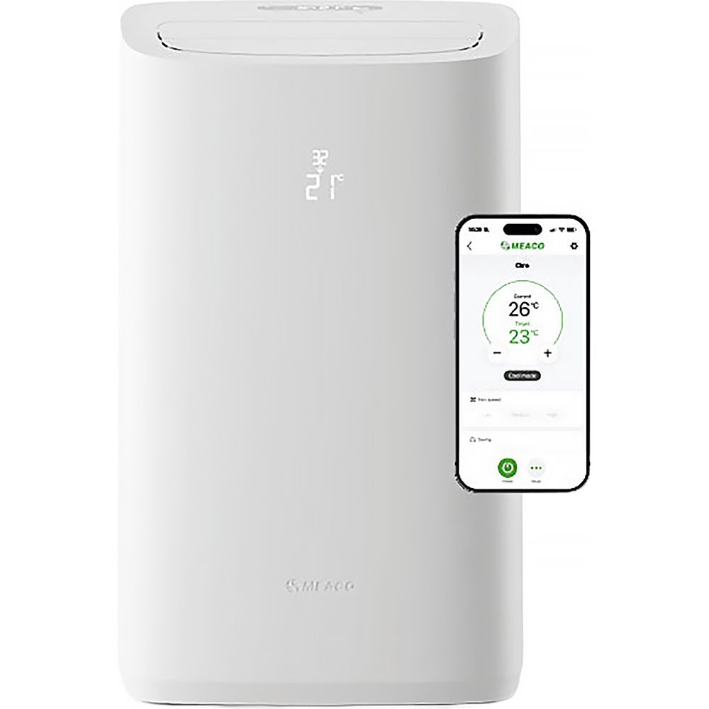 Meaco Cirro+ 16000 BTU Portable Air Conditioner – Inverter, Smart App