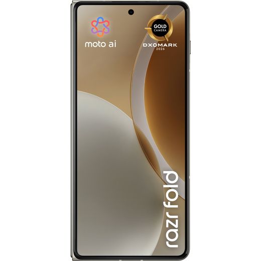 Motorola Razr 70 Fold 512GB in Lily White - front shot