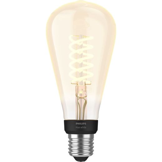 Philips Hue E27 Filament Edison Smart Bulb - A+ Rated
