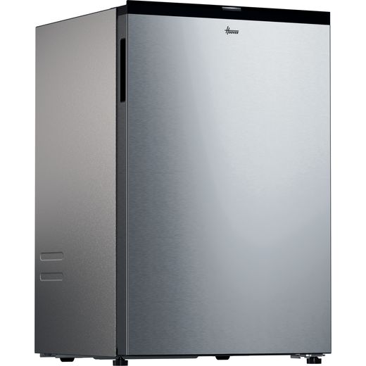 Hoover HONLQ2S58EXK 85cm High Small Fridge - Stainless Steel - Right perpsective shot