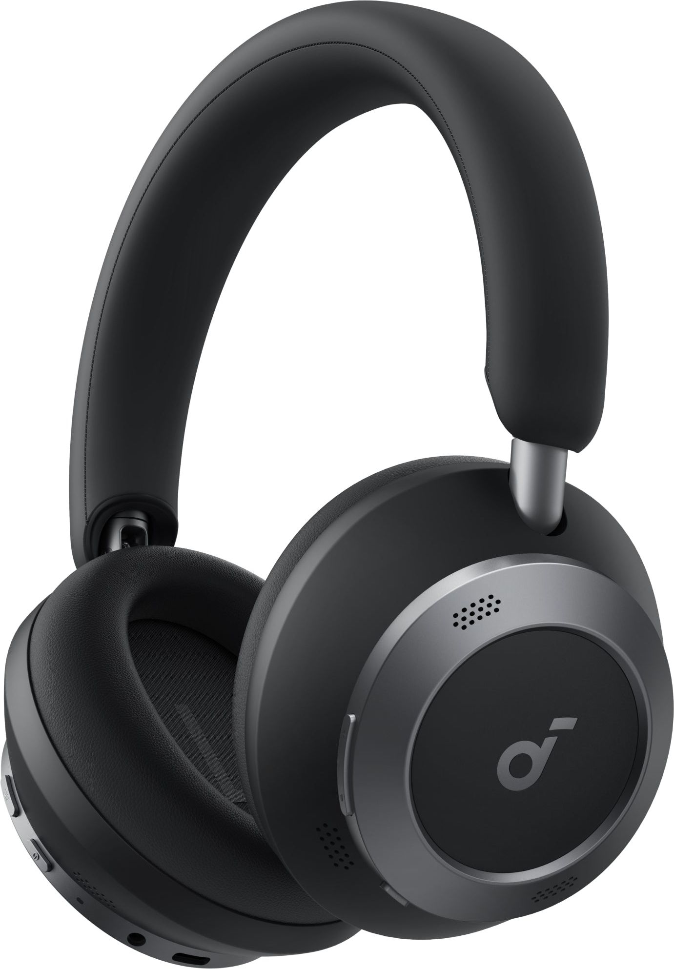 Soundcore Space One Pro Wireless Noise Cancelling Over-Ear Headphones - Jet Black, Black
