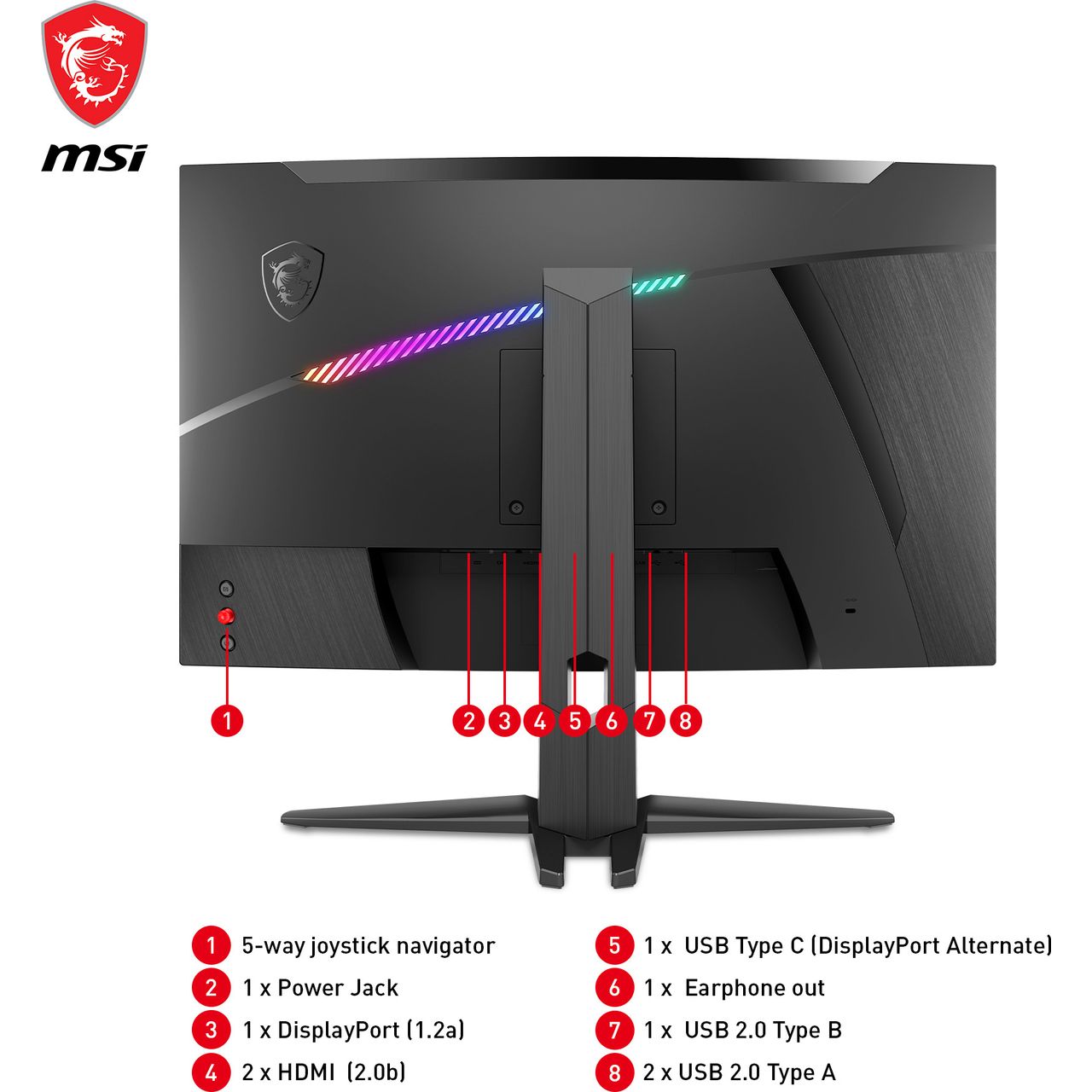 MSI 27” MSI Mag Gaming Monitor | MAG 275CQRF-QD | ao.com