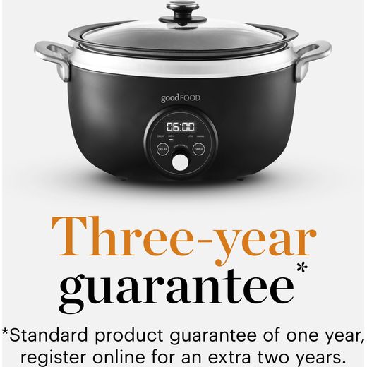 Tower GF16010 Slow Cooker Black - Guarantee