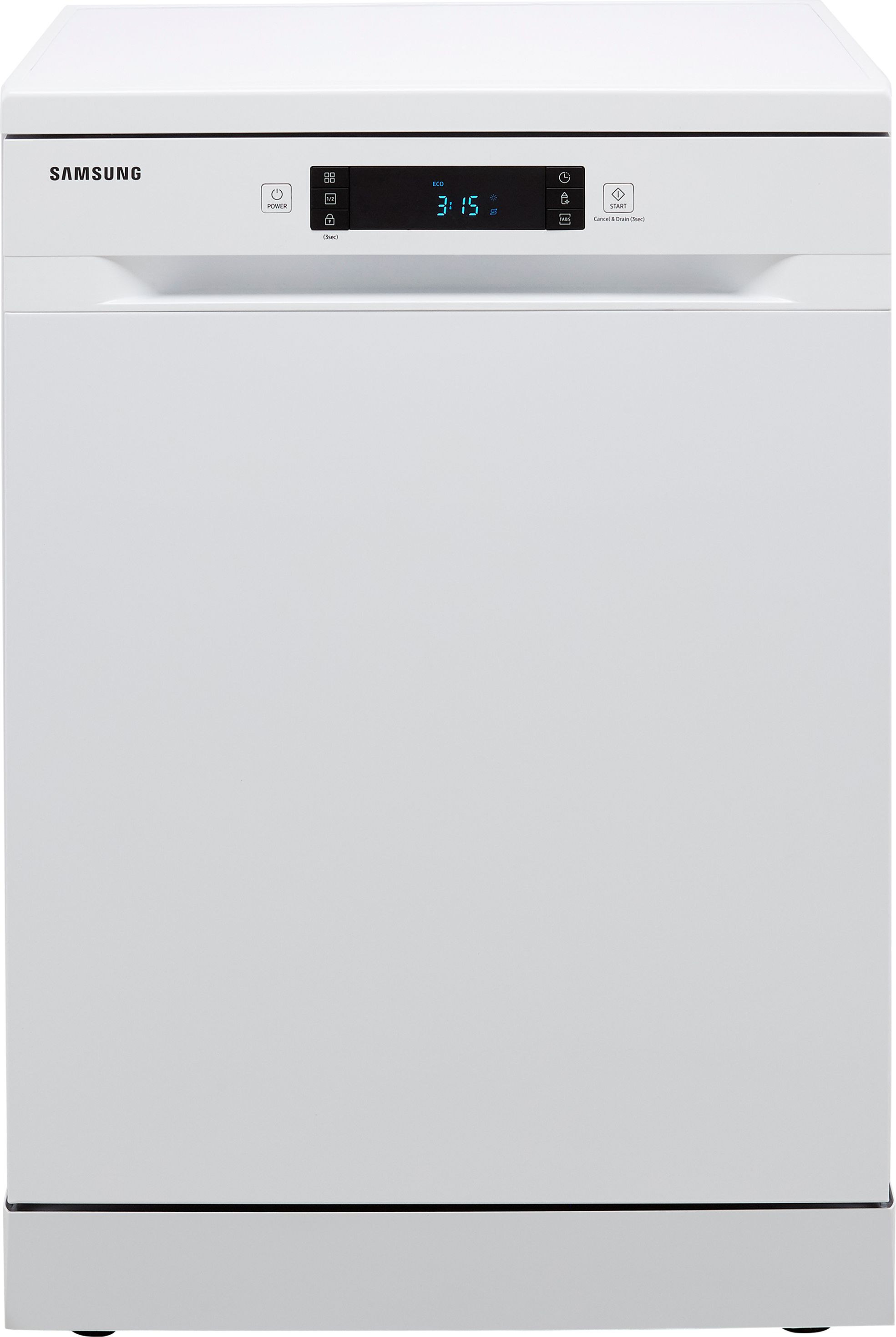 Samsung Series 5 DW60M5050FW Standard Dishwasher - White - F Rated, White