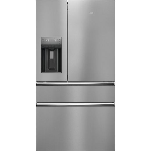 AEG RMB954F9VX American Fridge Freezer - Stainless Steel - F Rated