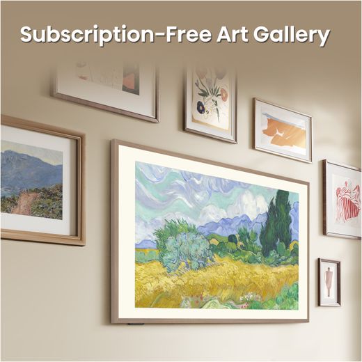 Hisense Canvas TV 55" 4K Ultra HD QLED Smart Freely TV [2026] - Annotation - Subscription free art gallery