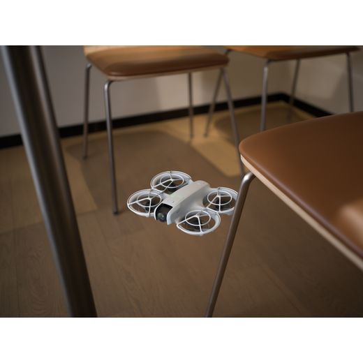 DJI - Black - Drone hoover in room shot