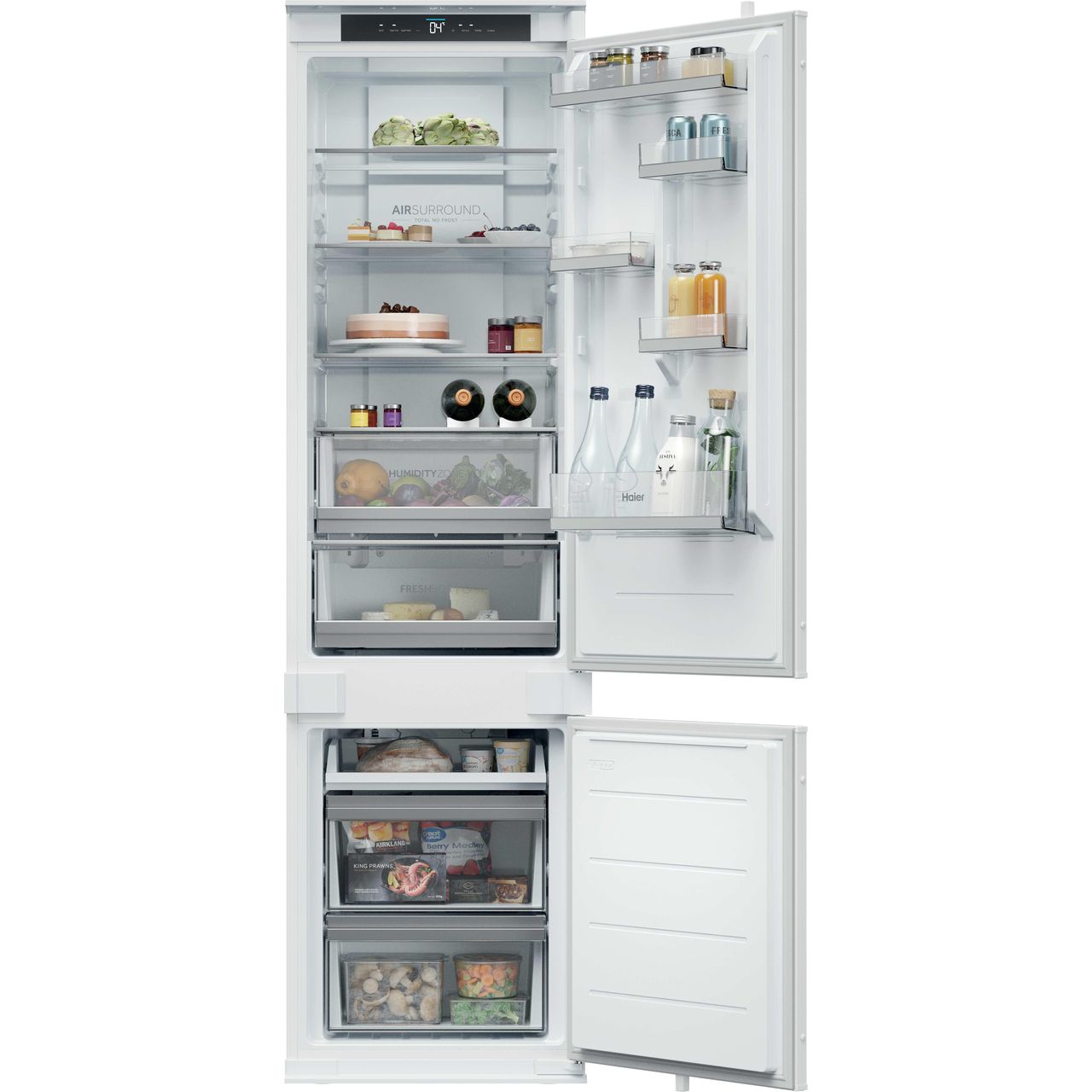 Haier 2D 55 Series 6 fridge freezer | HBQW5519EK-UK_WH | ao.com