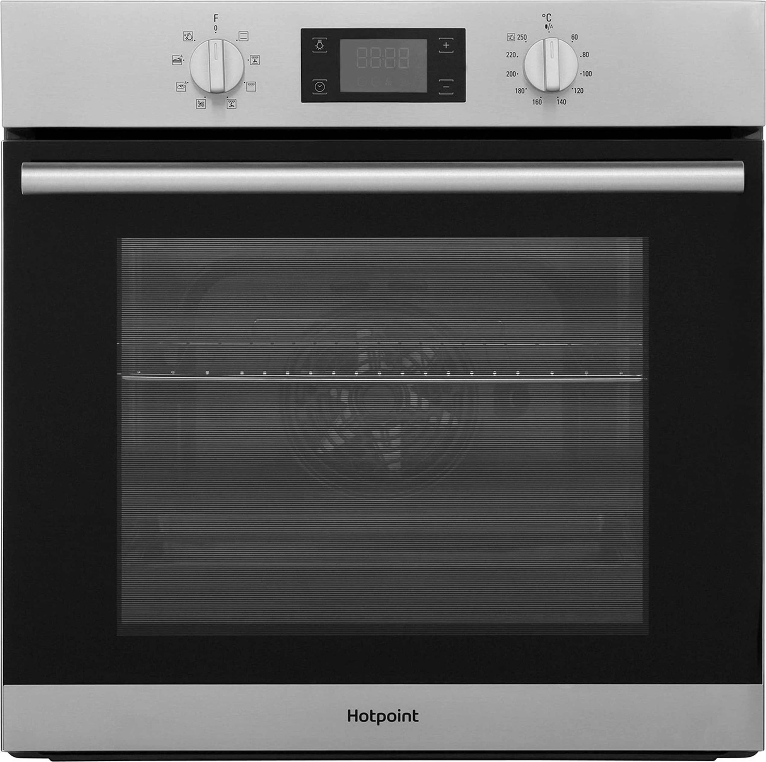 Hotpoint Class 2 SA2540HIX Built In Electric Single Oven - Stainless Steel - A Rated, Stainless Steel