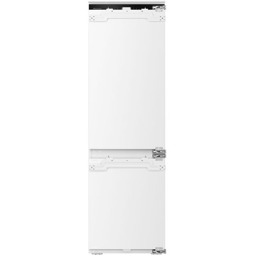 Hisense Integrated 60/40 Total No Frost Fridge Freezer with Fixed Door Fixing Kit - White  - Front shot