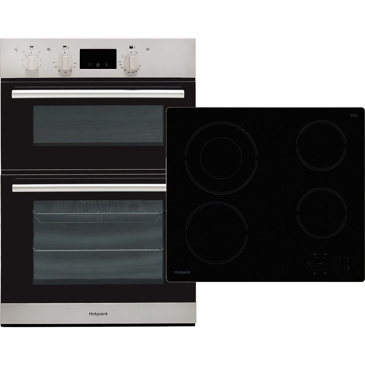 Hotpoint K002970 Built In Electric Double Oven and Ceramic Hob Pack Review