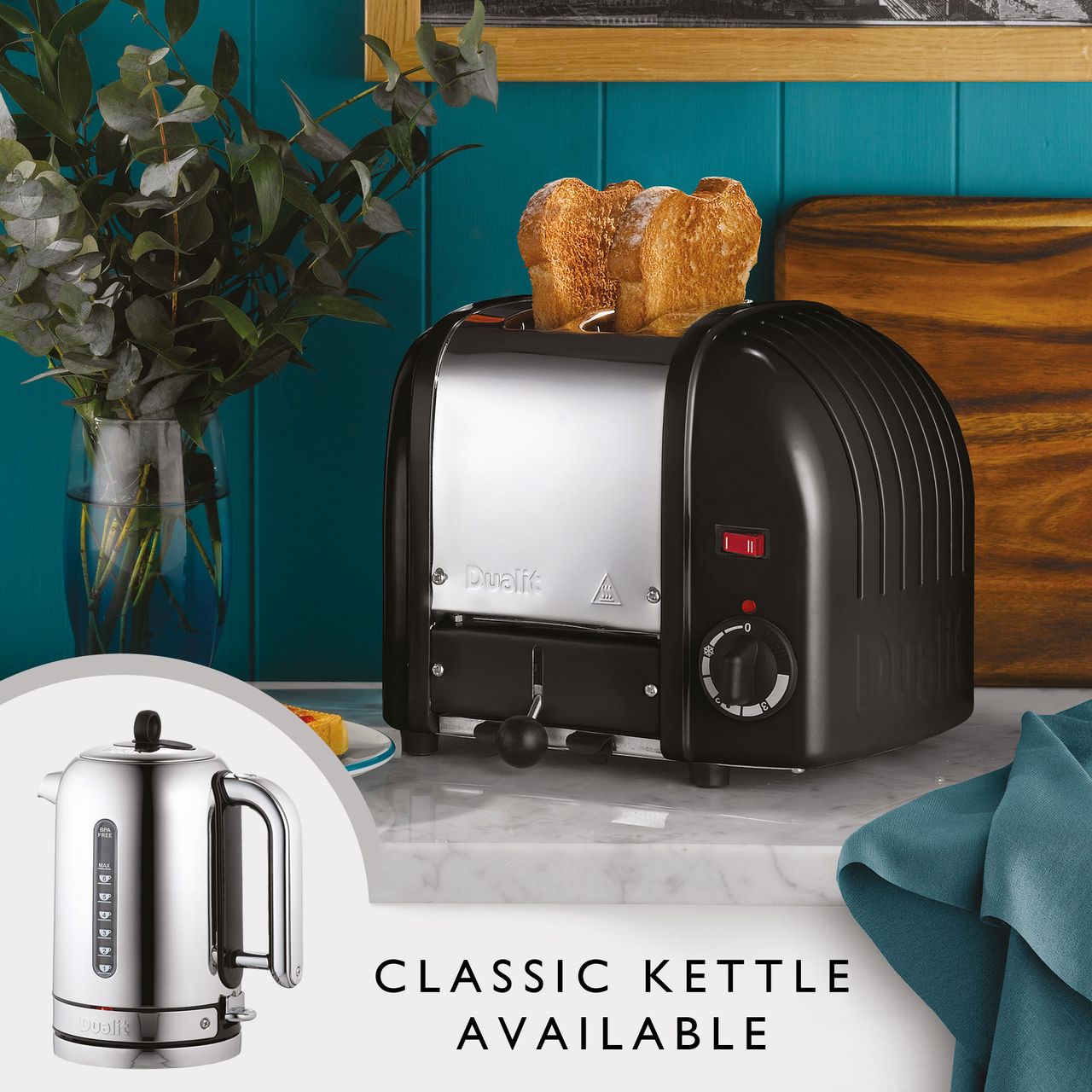 Dualit Toasters, Kettles, Coffee Machines, Mixers & More - Go Electrical