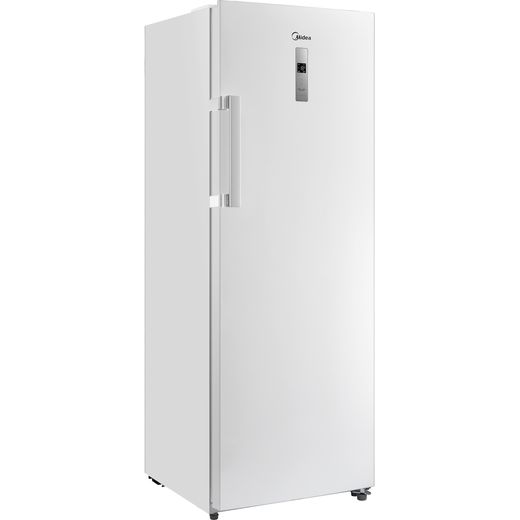 Midea MDRU333FZE01 172cm Upright Freezer - White - Right perpsective shot
