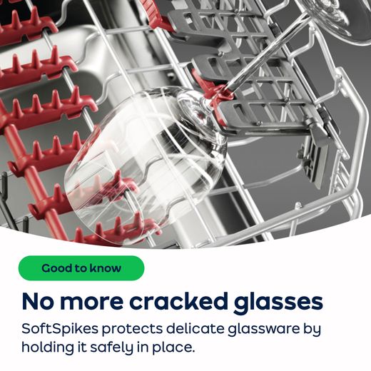 AEG 6000 Series Standard Dishwasher - Stainless Steel  - AO Annotation - SoftSpikes