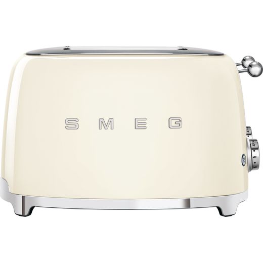 Smeg 50's Retro TSF03CRUK 4 Slice Toaster - Cream