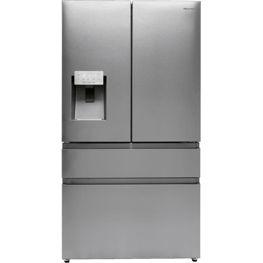 Hisense PureFlat RF728N4AIF American Fridge Freezer - Stainless Steel - F Rated